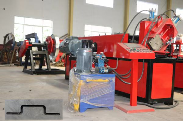 冷彎成型設備防火閥支撐條生產(chǎn)線